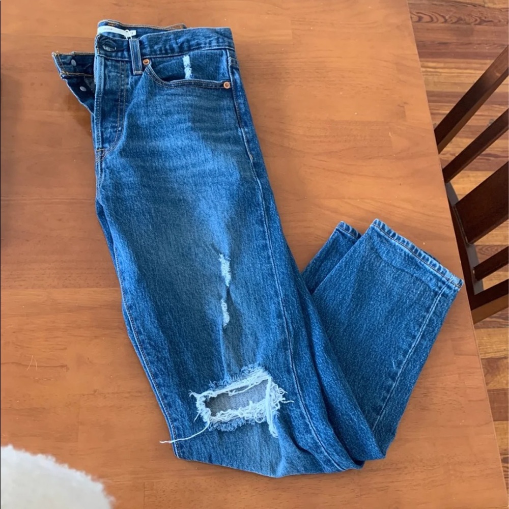 Levi’s Wedgie Fit Straight Cut denim